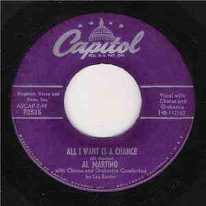 Al Martino - All I Want Is A Chance / You Can't Go On Forever Breaking My Heart album