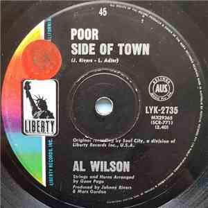 Al Wilson - Poor Side Of Town / The Dolphins album