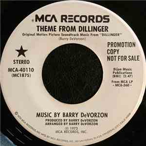 Barry De Vorzon - Theme From Dillinger album