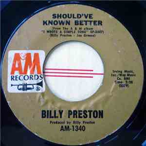 Billy Preston - Should've Known Better / The Bus album
