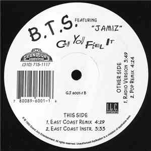 B.T.S. Featuring Jamiz - Can You Feel It album