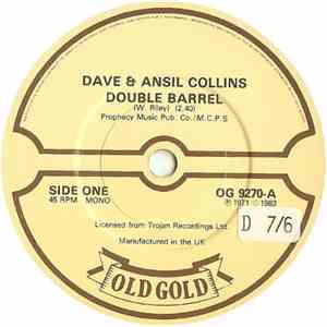 Dave & Ansil Collins - Double Barrel / Monkey Spanner album