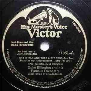 Duke Ellington And His Famous Orchestra - I Got It Bad And That Ain't Good / Chocolate Shake album