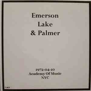 Emerson, Lake & Palmer - 1972-04-10 Academy Of Music NYC album