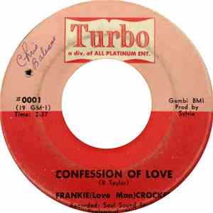 Frankie (Love Man) Crocker - Confession Of Love album