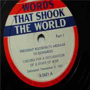 Franklin D. Roosevelt - Words That Shook the World album