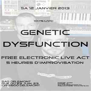 Genetic Dysfunction - Live improvisation @ SAS Club - Switzerland - January 2013 - Part03 album