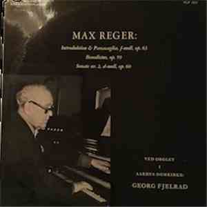 Georg Fjelrad - Max Reger album