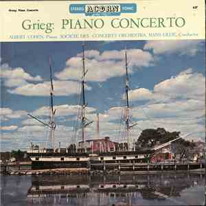 Grieg, Albert Cohen , Hans Lille, Societe Des Concerts Orchestra - Grieg: Piano Concerto album