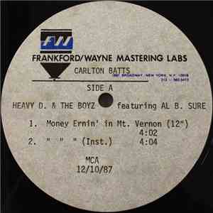 Heavy D. & The Boyz Featuring Al B. Sure! - Money Ernin' Mt. Vernon album