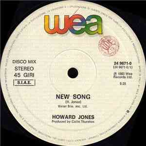 Howard Jones - New Song album