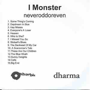 I Monster - Neveroddoreven album