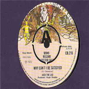 Jack the Lad - Why Can't I Be Satisfied album