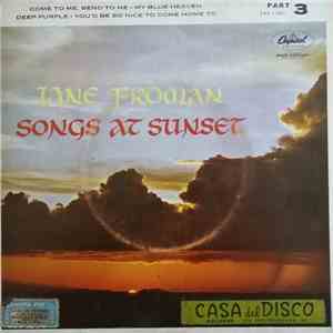 Jane Froman - Songs At Sunset Part 3 album