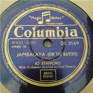 Jo Stafford With Paul Weston & His Orch. - Jambalaya / Early Autumn album