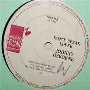 Johnny Osborne - Don't Speak Lover album
