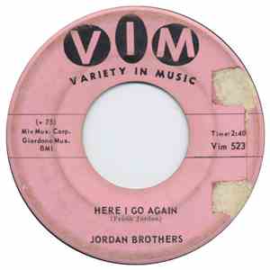 Jordan Brothers - Here I Go Again / It's A Shame album