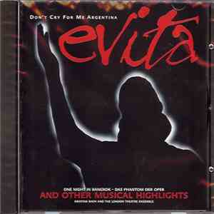 Kristina Bach And The London Theatre Ensemble - Don't Cry For Me Argentina - Evita And Other Musical Highlights album
