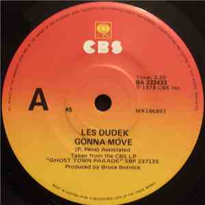 Les Dudek - Gonna Move / Tears Turn Into Diamonds album