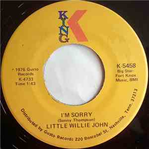 Little Willie John - I'm Sorry / The Very Thought Of You album