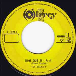 Los Dream's - Dime Que Si / Ya No Pienso Mas En Ti album