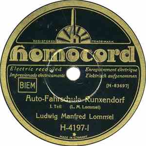 Ludwig Manfred Lommel - Auto-Fahrschule Runxendorf album