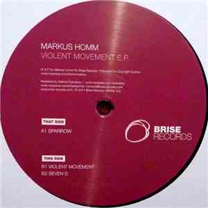 Markus Homm - Violent Movement E.P. album