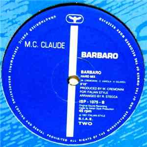 M.C. Claude - Barbaro album