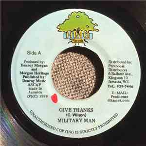 Military Man, Jah Cure - Give Thanks / Love The Solution album