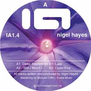 Nigel Hayes - Tales From The Shed Part 1 EP album