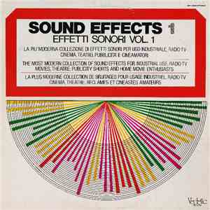 No Artist - Sound Effects 1 - Effetti Sonori Vol.1 album