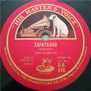 Sarasate, Jan Kubelík - Zapateado / Spanish Dance — No.8, Op. 26 album