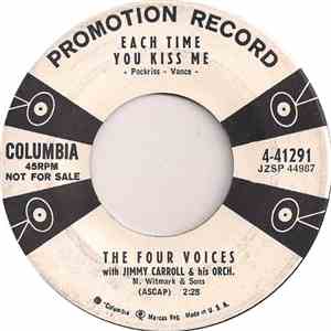 The Four Voices - Each Time You Kiss Me / The Box album