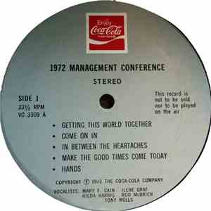 Unknown Artist - 1972 Management Conference album