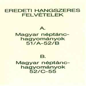 Unknown Artist - Magyar Néptánchagyományok II. album