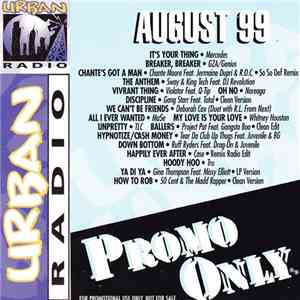 Various - Promo Only Urban Radio: August 99 album