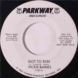 Vickie Baines - Got To Run / Losing You album