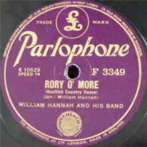 William Hannah And His Band - Auld Scotch Sangs - Waltz / Rory O' More album