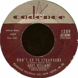 Andy Williams - Don't Go To Strangers album