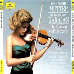 Anne-Sophie Mutter, Herbert von Karajan - Great Violin Concertos album