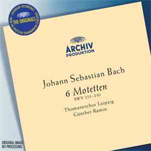 Bach - 6 Motetten album
