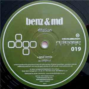 Benz & MD - Dilation album