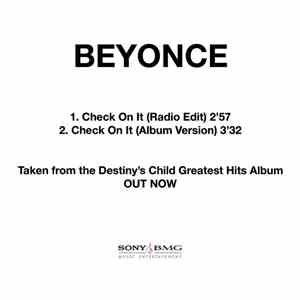 Beyonce - Check On It album