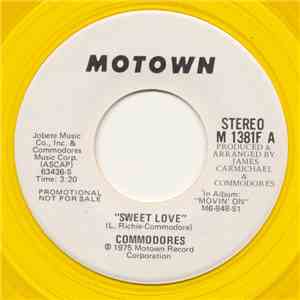 Commodores - Sweet Love album