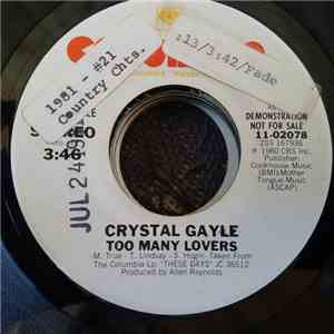 Crystal Gayle - Too Many Lovers album
