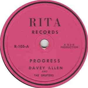 Davey Allen & The Drifters - Progress / I Did Everything To Make You Happy album