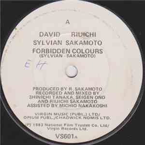 David Sylvian / Riuichi Sakamoto - Forbidden Colours album