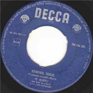 De Wama's - Kriminal Tango album