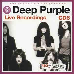 Deep Purple - CD6 Live Recordings album