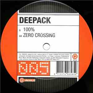 Deepack - 100% / Zero Crossing album